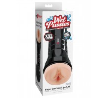 Мастурбатор в тубе WET PUSSIES, SUPER LUSCIOUS LIPS XXL