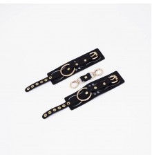 Наручники с золотистым покрытием