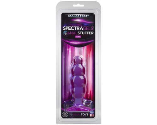 Анал-плаг SpectraGels - Purple Anal Stuffer: интимный товар для наслаждения (70 символов)