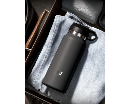 Мастурбатор загорелый в серой фляге FUCK FLASK