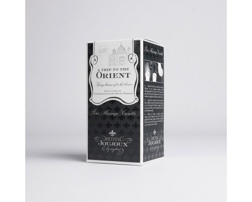 Petits Joujoux Orient: Массажное масло в виде свечи с ароматом граната и белого перца, 120 г