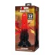 Fire Dragon, фаллоимитатор на присоске, серии Power Monsters, 24,5 см