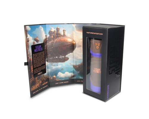 Интерактивный мастурбатор Masturs Steam Mistress Misty. Вакуум, вибрация, сжатие.