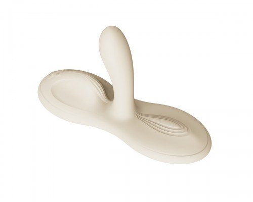 Виброподушка с функцией нагрева FLORA, белая