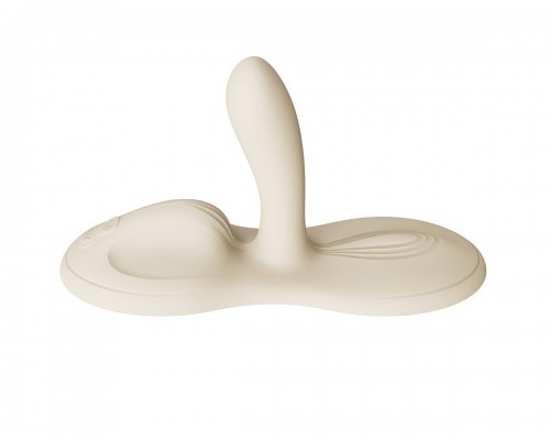 Виброподушка с функцией нагрева FLORA, белая