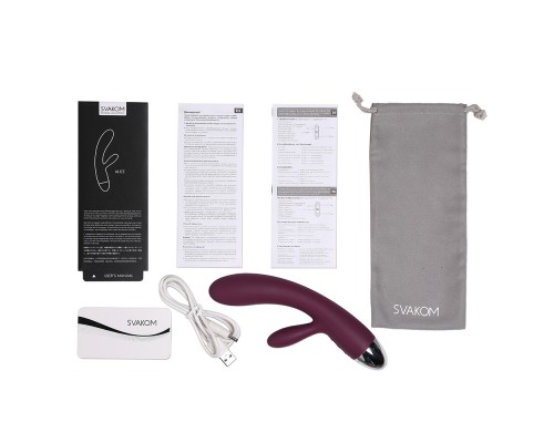 Alice фиолетовый вибростимулятор