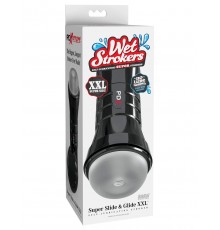 Мастурбатор в тубе WET STROKERS, SUPER SLIDE &amp; GLIDE XXL