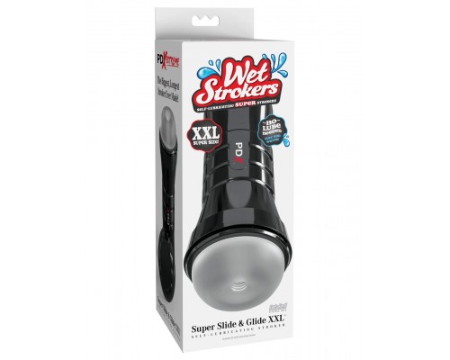 Мастурбатор в тубе WET STROKERS, SUPER SLIDE &amp; GLIDE XXL