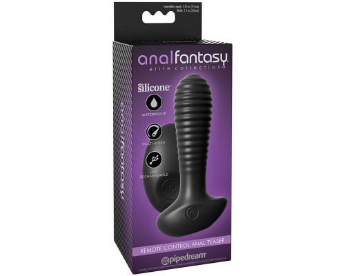 Анальный вибромассажер Remote Control Anal Teaser Anal Fantasy Elite