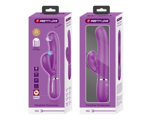 Вибромассажёр-кролик Perdita, 3 в 1