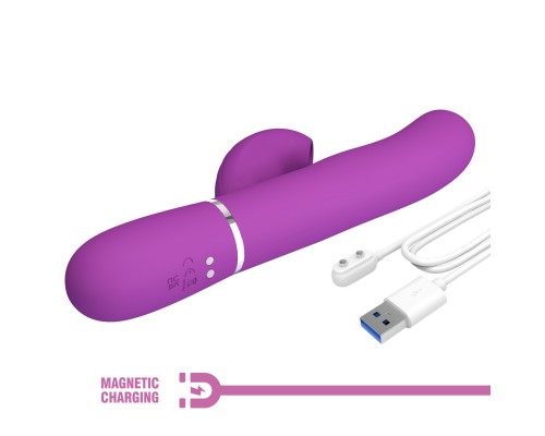 Вибромассажёр-кролик Perdita, 3 в 1