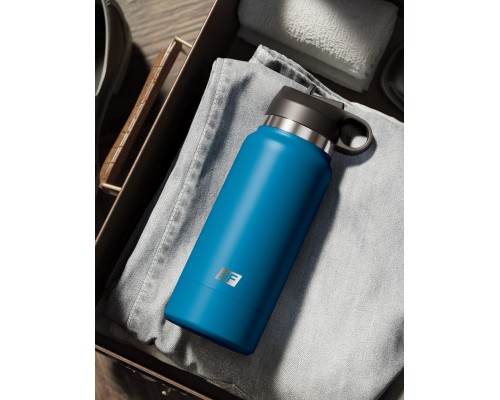 Мастурбатор загорелый в синей фляге FUCK FLASK