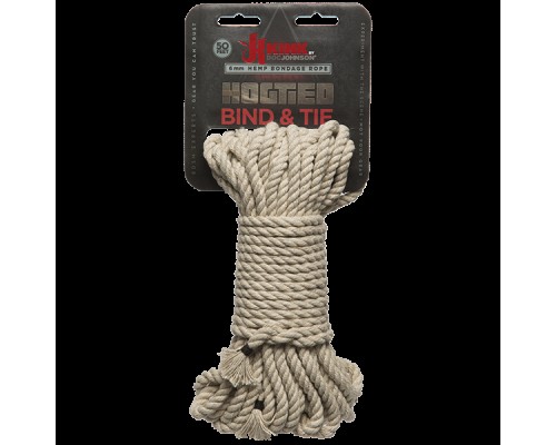 Веревка бондажная 15,2 м Kink - Bind & Tie - Hemp Bondage Rope