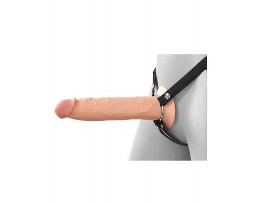 Страпон полый на ремнях 9