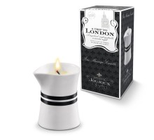 Petits Joujoux London АроматРевень, амбра, черная смор, массажное масло в виде свечи.120 г