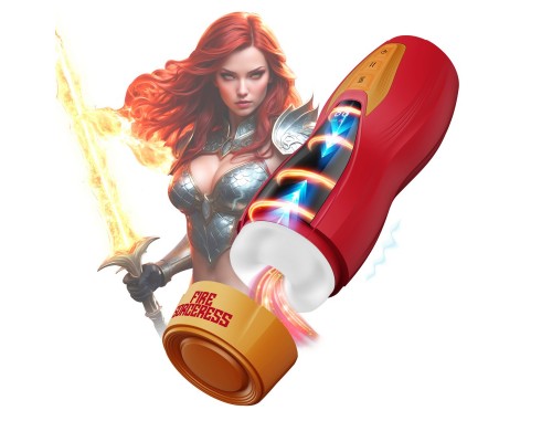 Интерактивный мастурбатор Masturs Fire Sorceress Solara. Нагрев, вибрация, движение.