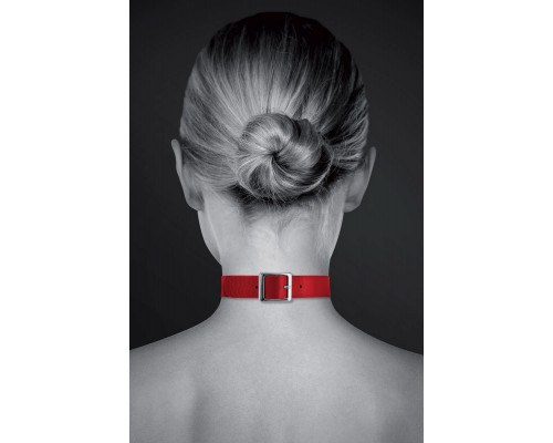 Чокер с кольцом COLLIER FETISH ROUGE