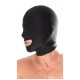 Купить маску с отверстием для рта черную Fetish Fantasy Series Spandex Open Mouth Hood