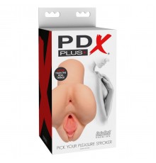 Мастурбатор вагина и анус PDX Plus Pick Your Pleasure Stroker