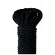 Deluxe Silky Rope: черная веревка для фиксации - идеальный выбор для вашего удовольствия