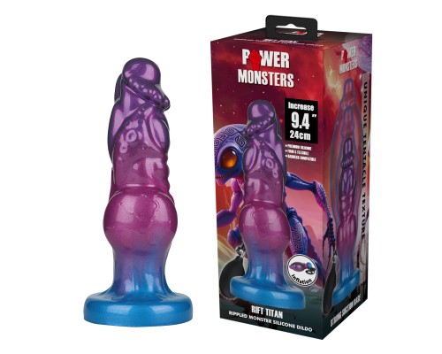 Rift Titan, фаллоимитатор, увеличивающийся в размере, серии Power Monsters, 24 см