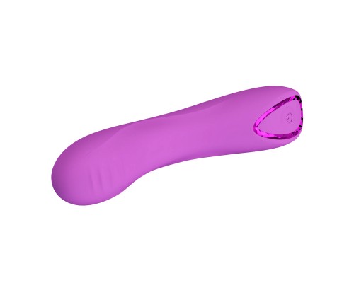 Массажёр с мощной вибрацией DJ DICK, фиолетовый