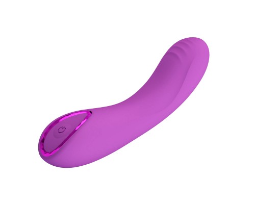 Массажёр с мощной вибрацией DJ DICK, фиолетовый