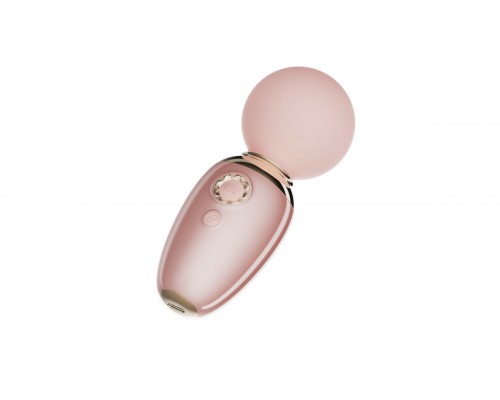Мини-вибромассажёр с функцией нагрева AVA, розовый