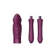 Компактная секс-машина с функцией нагрева, двумя насадками и присоской SESH, фиолетовая