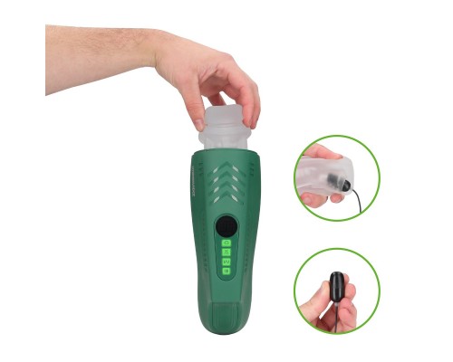 Интерактивный мастурбатор Masturs Forest Warrior Ayla. Вакуум, вибрация, озвучка.