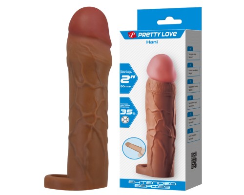 Насадка-удлинитель с подхватом мошонки Hani