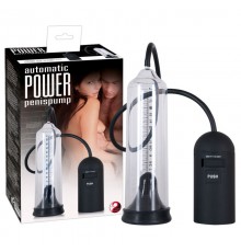 Автоматическая помпа для мужчин с пультом создания вакуума Automatic Power PenisPump