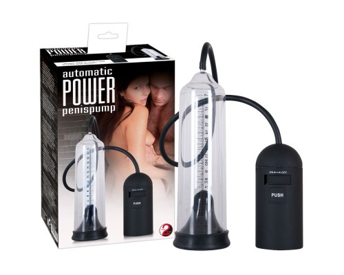 Автоматическая помпа для мужчин с пультом создания вакуума: мощность и комфорт с Automatic Power PenisPump!