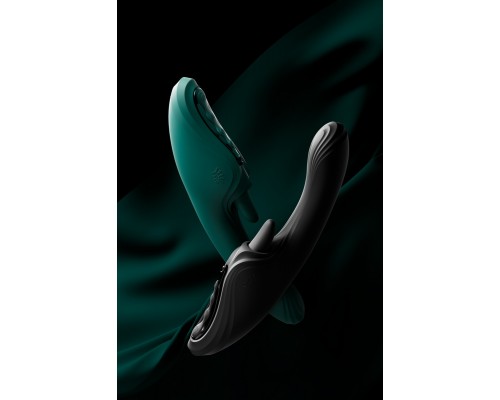 Вибростимулятор-кролик с функцией нагрева ARES, чёрный