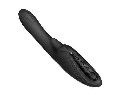 Вибростимулятор-кролик с функцией нагрева ARES, чёрный