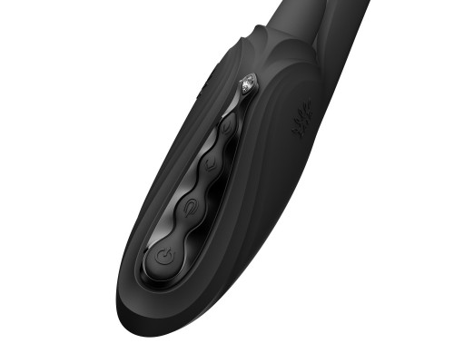 Вибростимулятор-кролик с функцией нагрева ARES, чёрный