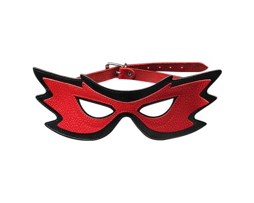 Маска бабочка красно-черная: стильный аксессуар для интимных игр!