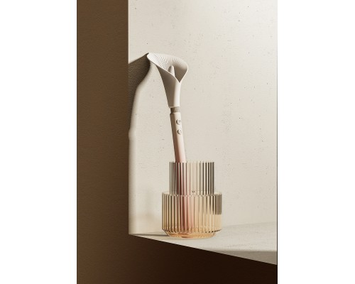 Двусторонний вибромассажёр CALLA, бежево-розовый