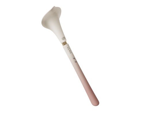 Двусторонний вибромассажёр CALLA, бежево-розовый