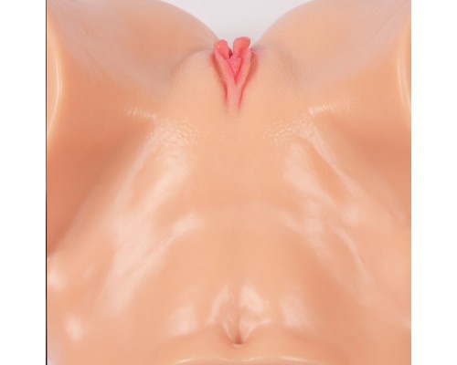 Adel Мастурбатор-полуторс, анус и вагина, с двойным слоем материала - уникальный интимный товар для непов