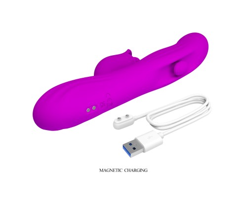 Вибромассажёр-кролик со стимуляцией точки G Yalanda