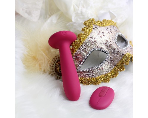 Primo Красная слива Вибростимулятор со встроенным аккумулятором