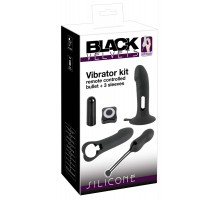 Набор силиконовых насадок с вибро Vibro-bullet with Remote Control by Black Velvets