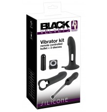 Набор силиконовых насадок с вибро Vibro-bullet with Remote Control by Black Velvets