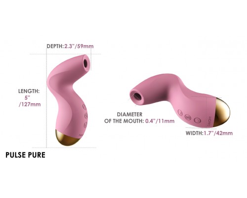 Pulse Pure: мембранно-вакуумный клиторальный стимулятор с аккумулятором