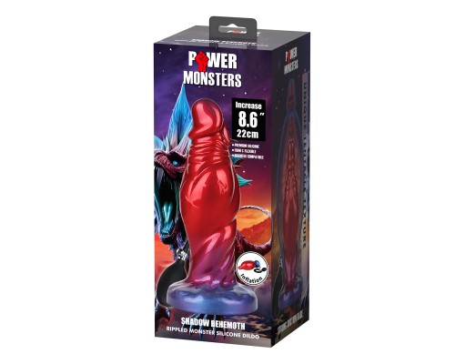 Shadow Behemoth, фаллоимитатор, увеличивающийся в размере, серии Power Monsters, 24 см