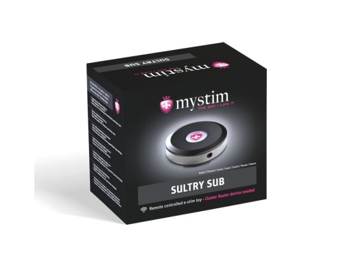 Sultry Sub приемник - электростимулятор с каналом 2 Mystim e-stim unit Sultry Sub