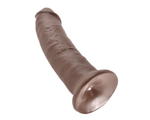 Фаллоимитатор на присоске King Cock 9 - коричневый, реалистичный и удобный