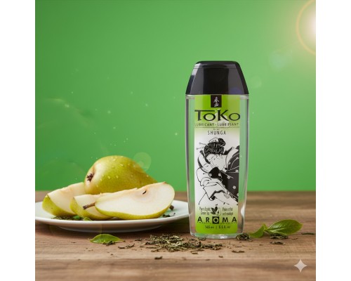 Интимный гель TOKO AROMA: аромат PEAR & EXOTIC GREEN TEA, 165 мл