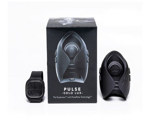 PULSE SOLO LUX Инновационный мужской вибратор с пультом ДУ